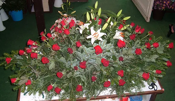 Ikebana za groblje 7